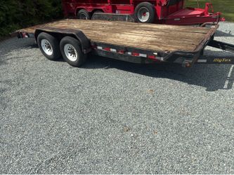2014 7x18 14k Big Tex Equipment Trailer