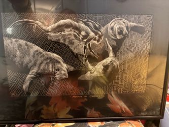 Manatees and Mermaids Collectors Art Frame