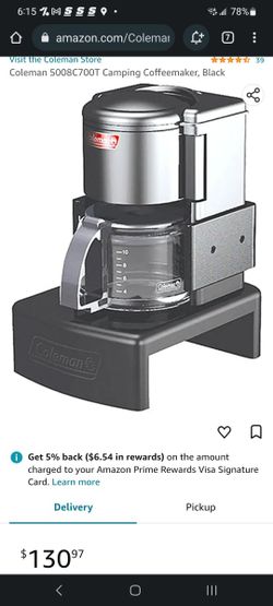 Coleman camping coffee maker. for Sale in Las Vegas NV OfferUp