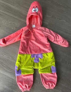 SpongeBob PATRICK kids costume size 6-12
