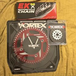 Custom Vortex Sprocket Kit CR85 HONDA