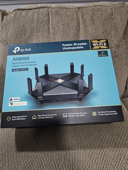 AX6000 Wi-Fi 6 Router