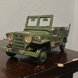 Decorative Military Jeep