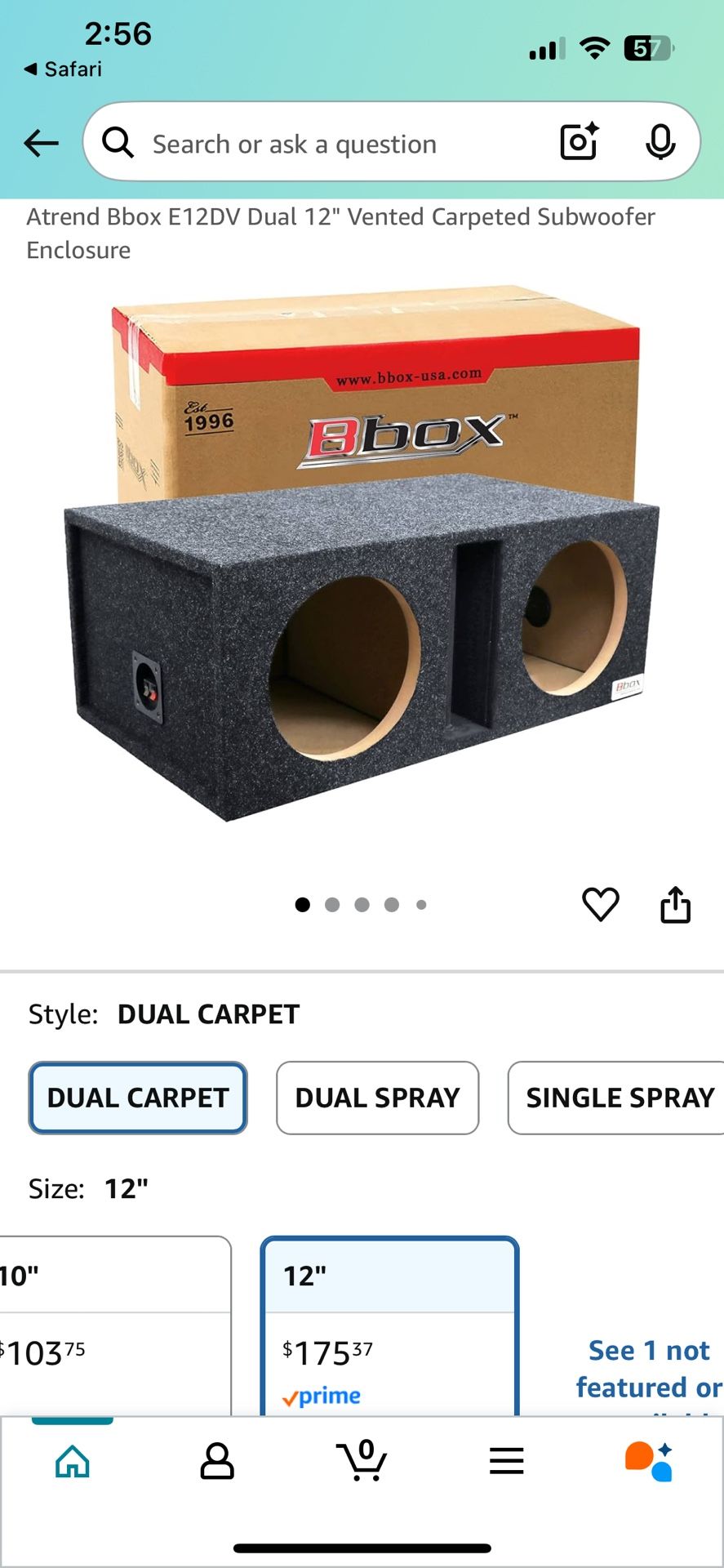 Bbox Ported 12” Subwoofer Enclosure