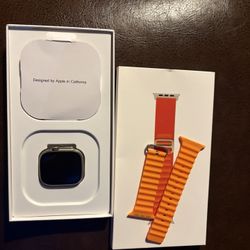 Watch Ultra 49mm Titanium And Ceramic Case Like New 