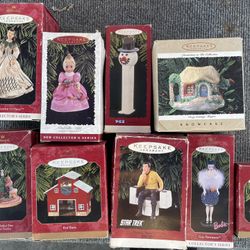 hallmark ornaments vintage $5 Each