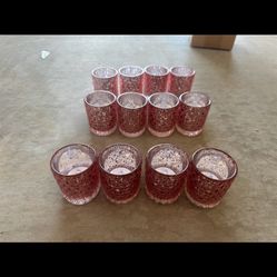 12 Count Pink Votives