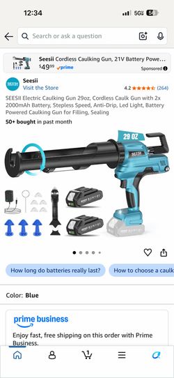 29 OZ caulking gun