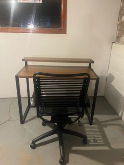 Desk with chair 30”HX21WX41”L