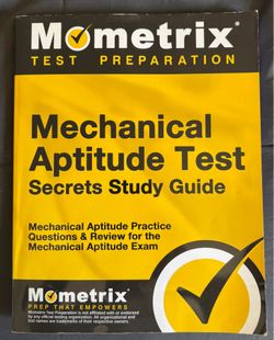 Mechanical Aptitude Test Preparation Book