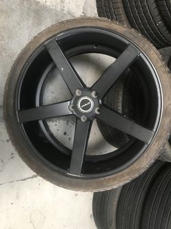 Wheels and tires