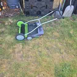 Green Works 18 Reel Mower