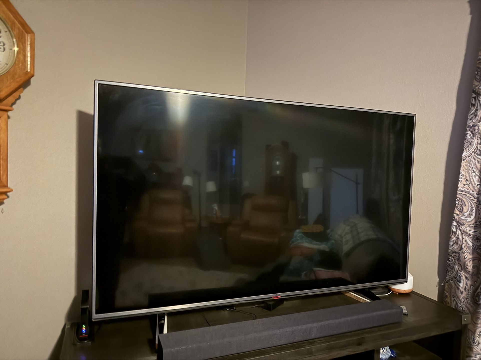 65” LG Flat Screen W/ LG SURROUND SOUND