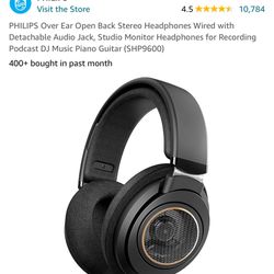 Philips Over Ear Open Back Headphones *WIRED*
