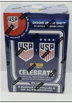 PANINI 2026 USA SOCCER SPORTS TRADING CARDS