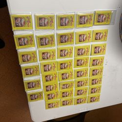 Chucky Childs play fright rags wax pack trading cards