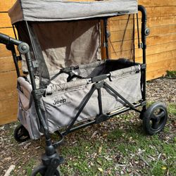 Jeep Wrangler Stroller Wagon  Used