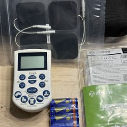 EMPI TENS Unit – Dual Channel Pain Relief Device with Electrodes & Case