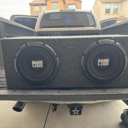 10 Alpine Bass Line Subwoofers 