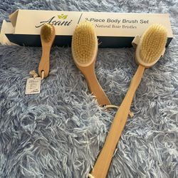 3 Piece Body Brush Set