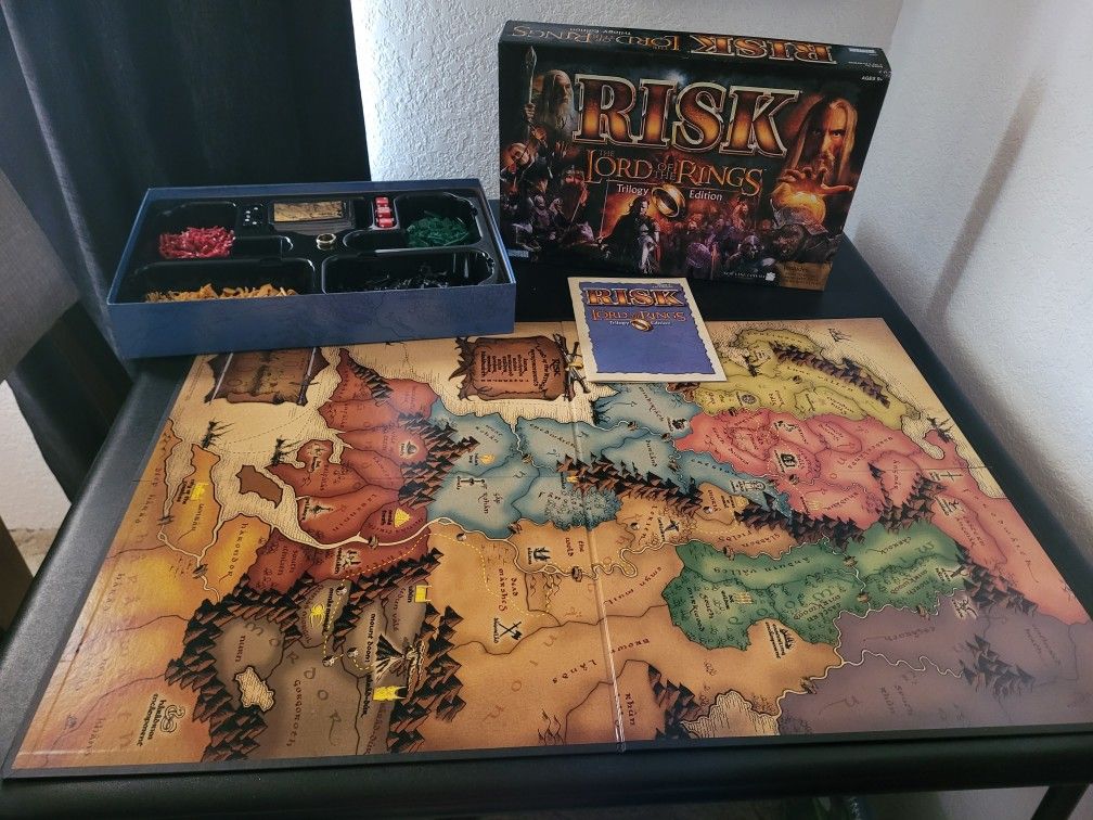 Lord Of The Rings Risk Board Game