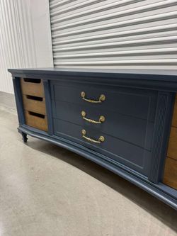 Free Delivery NJ/NY Navy Blue Set of Bedroom for Sale in Jersey City, NJ -  OfferUp