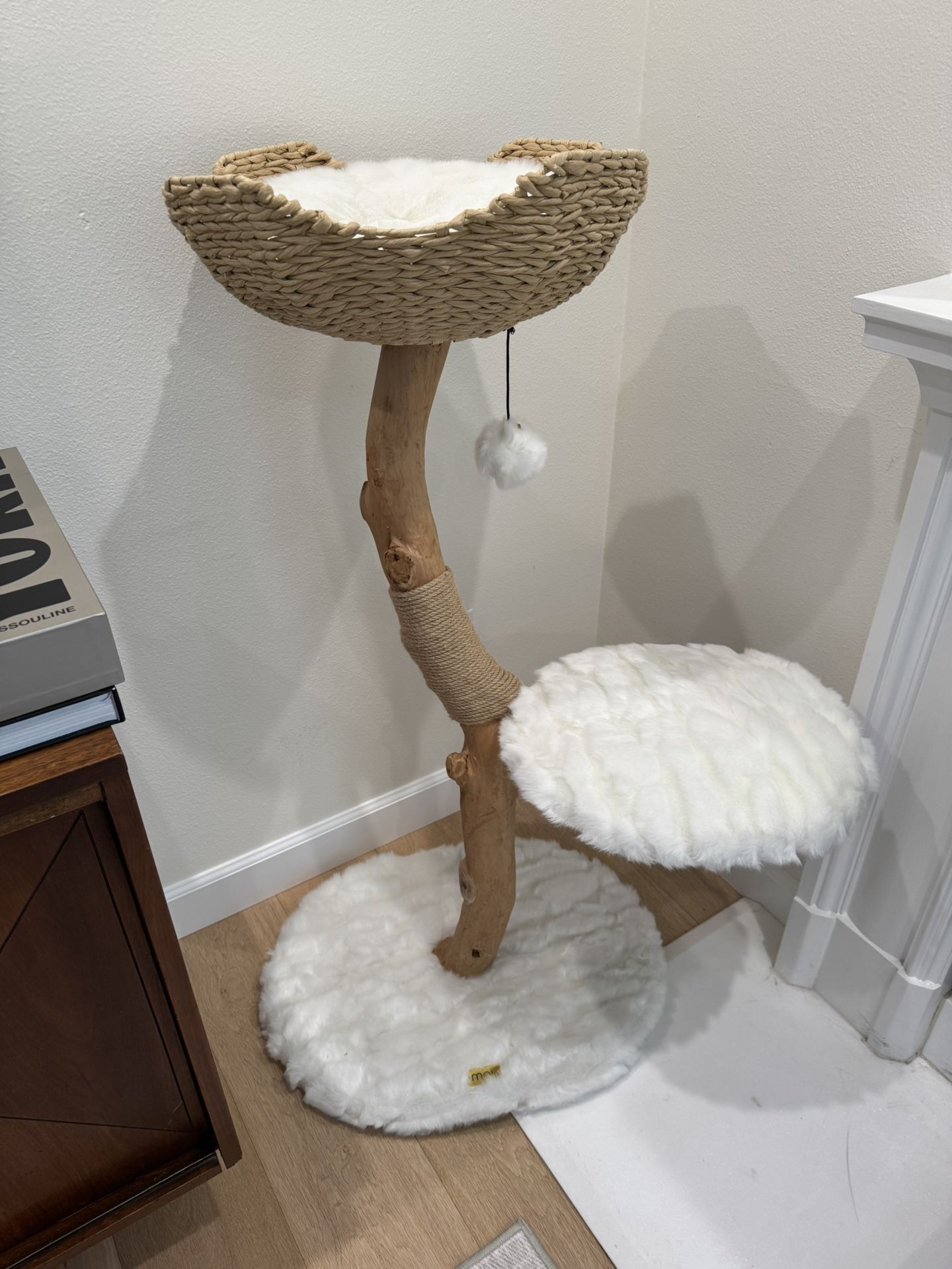 Mau Uni Cat Tree - Cotton White