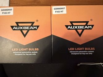 Auxbeam Size H7 LED Fog Use Only Brand New