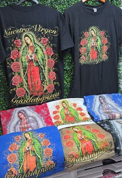 Playeras De La Virgen De Guadalupe 
