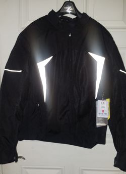 NWT Men's SCORPION Exo SAC-TEC Hat Trick Exo Skeletal Protection Black Motorcycle Jacket Sz. 3XL