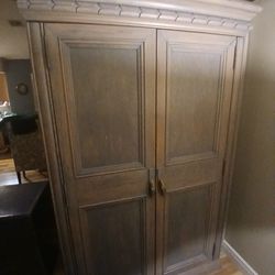 Armoire With Built In Full Length Mirror