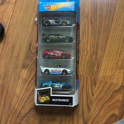 2016 Hot Wheels Night Burnerz 5 Pack