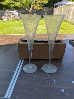 Crystal Champagne Glasses