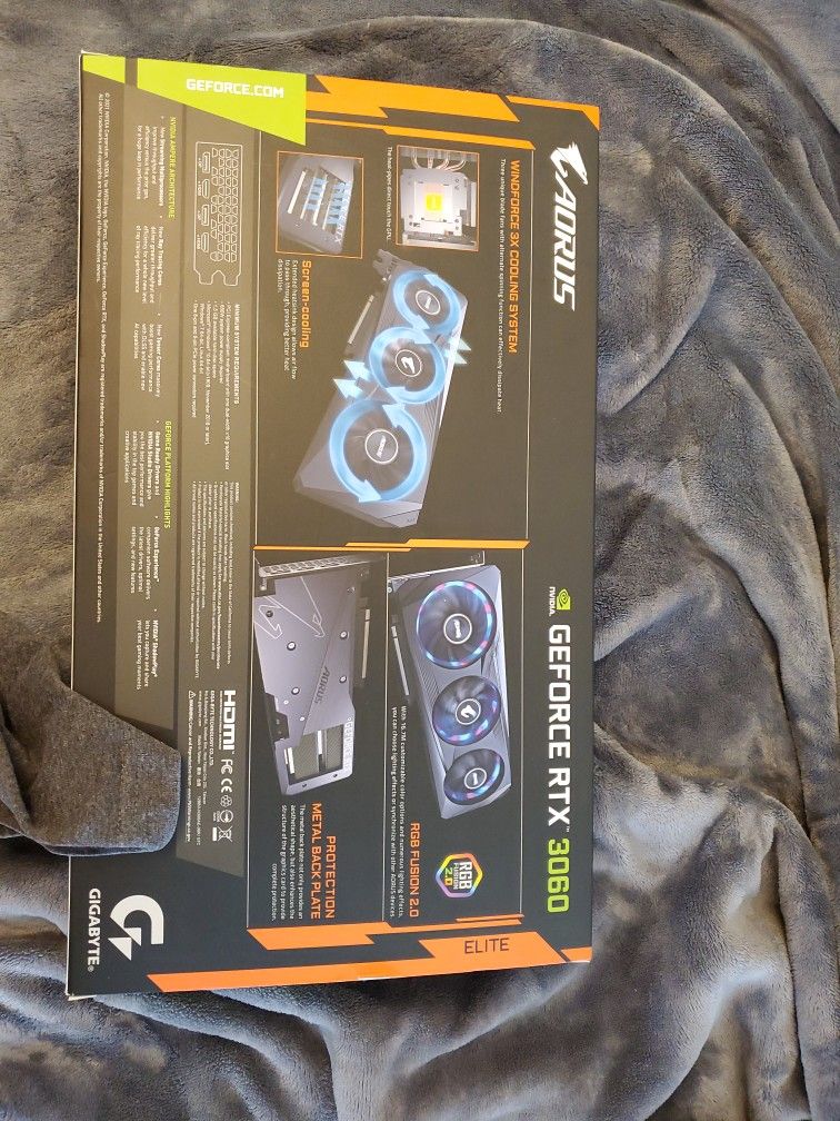 12gb gigabyte GeForce RTX 3060!!! Brand new - Main Image