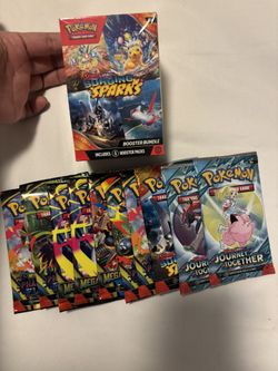 Pokémon Booster Bundle And 10 Packs