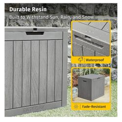 East Oak 31 Gallon Deck Box