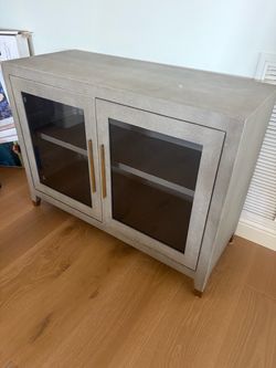 RH Shagreen Cabinet