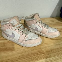 LITTLE KIDS' AIR JORDAN RETRO 1 MID CASUAL SHOES Size 1Y