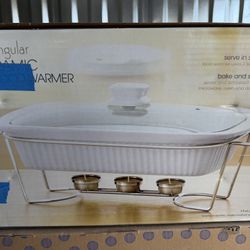Porcelain Food Warmer Set