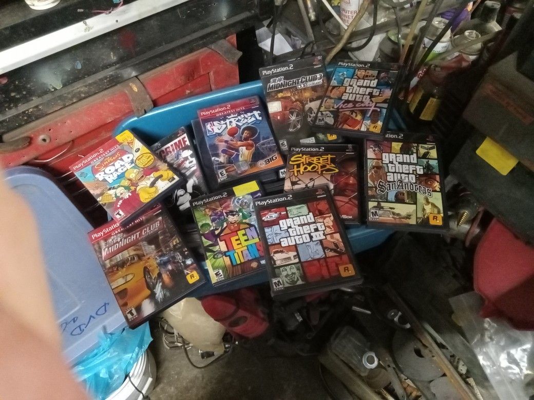 PS2 Games,50+