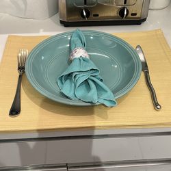 4 Yellow Cloth Placemats