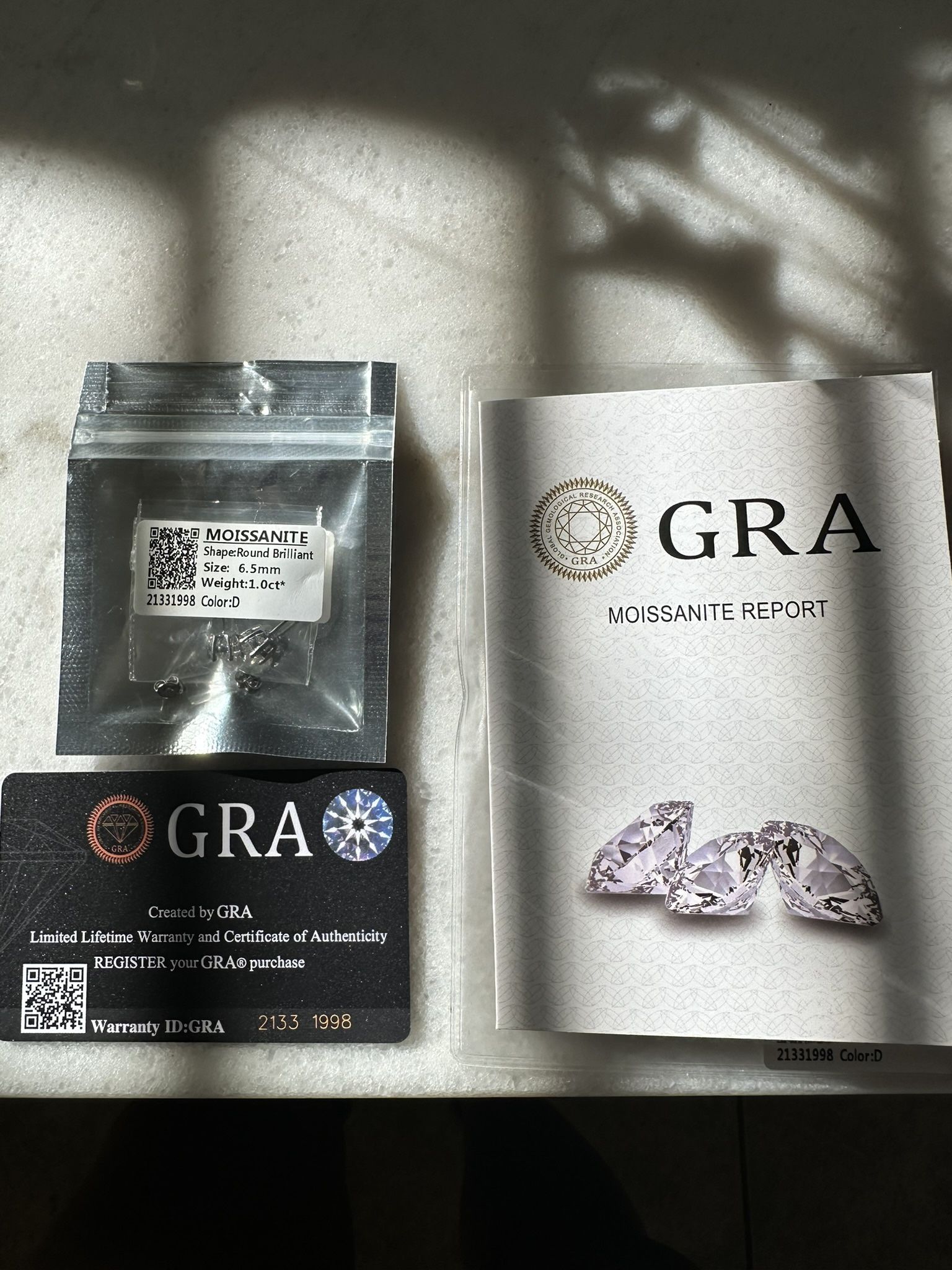 ✨ 2.0 CT Moissanite Diamond-Tester Stud Earrings ✨