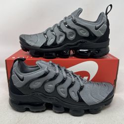 Men’s Size 11.5 Nike Air VaporMax Plus Cool Grey Black CK0900-001