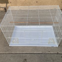 Large White Bird Cage