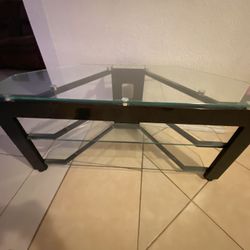 Glass Tv Stand 