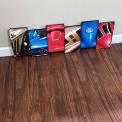 Corvette Wooden Picture 