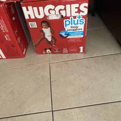 Huggies Size 1 Diapers 