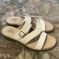Womens Sz 9.5 Croft And barrow Brand Sandals 