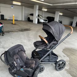 Nuna Stroller, Infant Carrier, Carseat Base $550