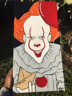 Pennywise painting